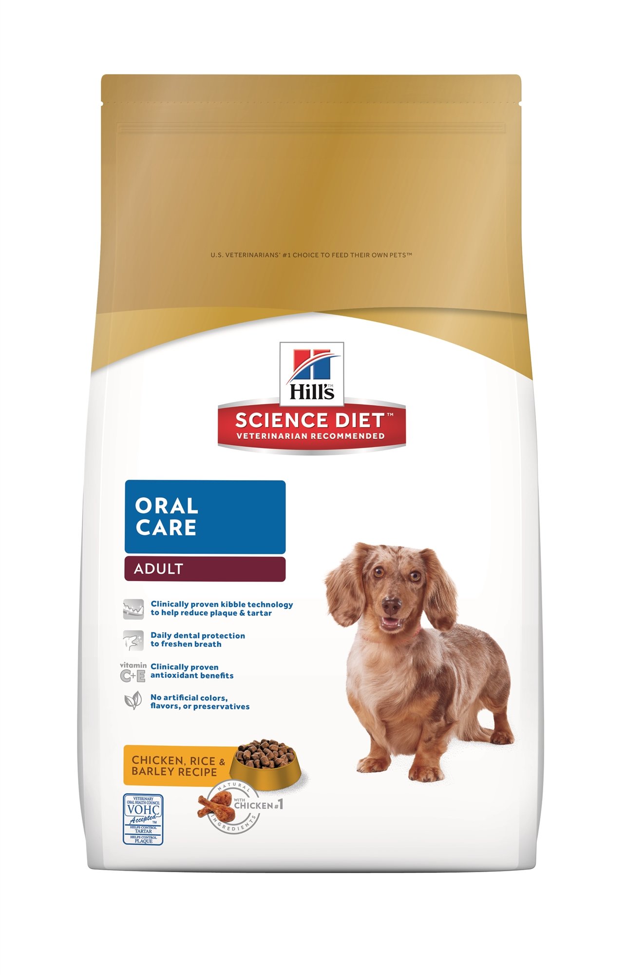 15LB SCIENCE DIET ORAL CARE DRY DOG FOOD