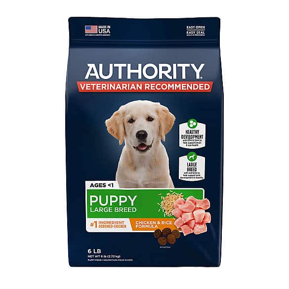 Authority® Large Breed Puppy Food