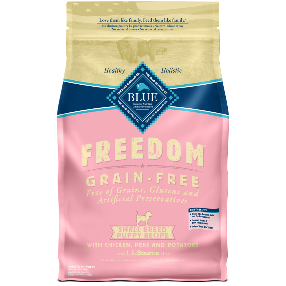Blue Buffalo Freedom Grain Free Natural Puppy Small Breed Dry Dog Food ...