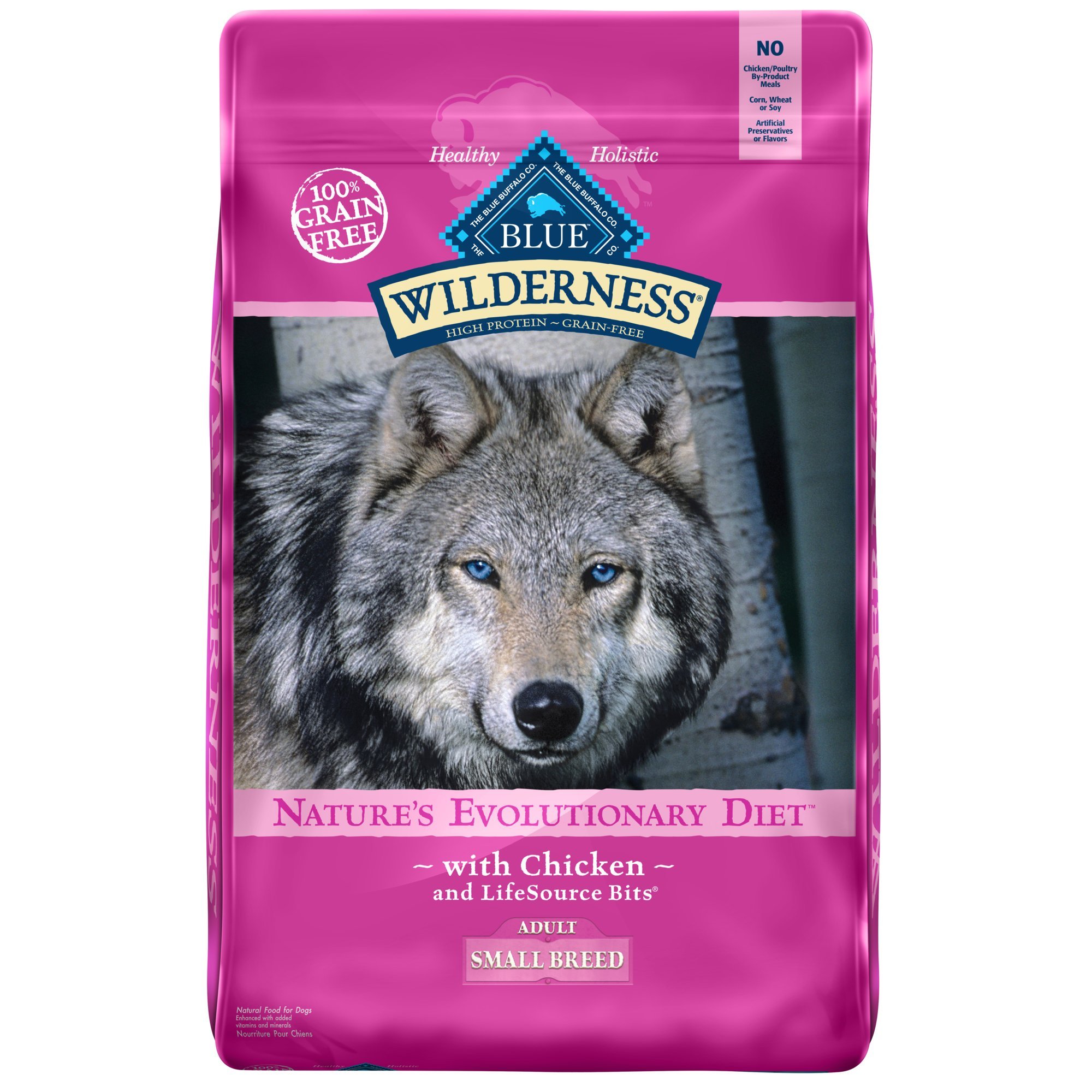 Blue Buffalo Small Breed Wilderness Chicken Adult Dry Dog Food