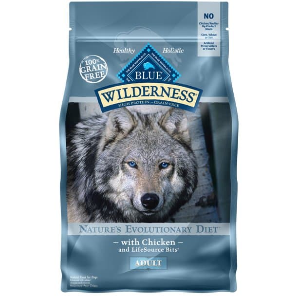 Blue Buffalo Wilderness High Protein Grain Free, Natural Adult Dry Dog ...