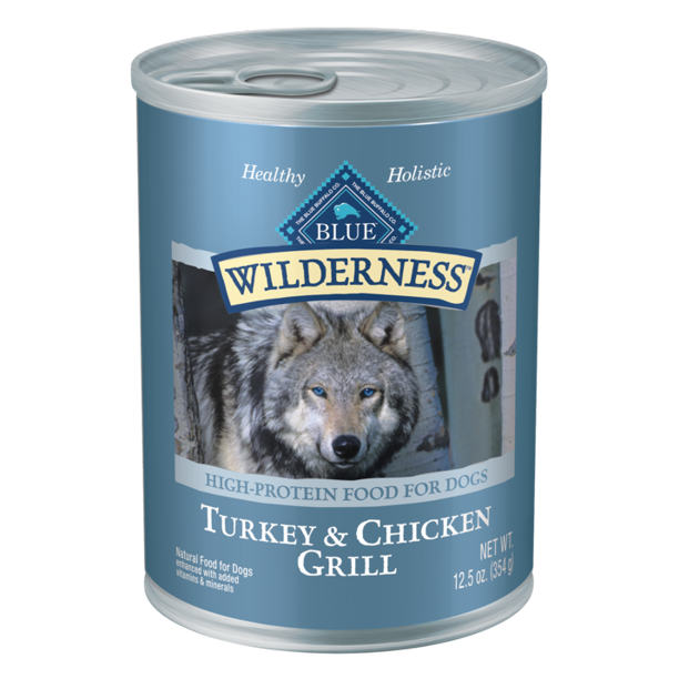Blue Buffalo Wilderness High Protein, Natural Adult Wet Dog Food ...
