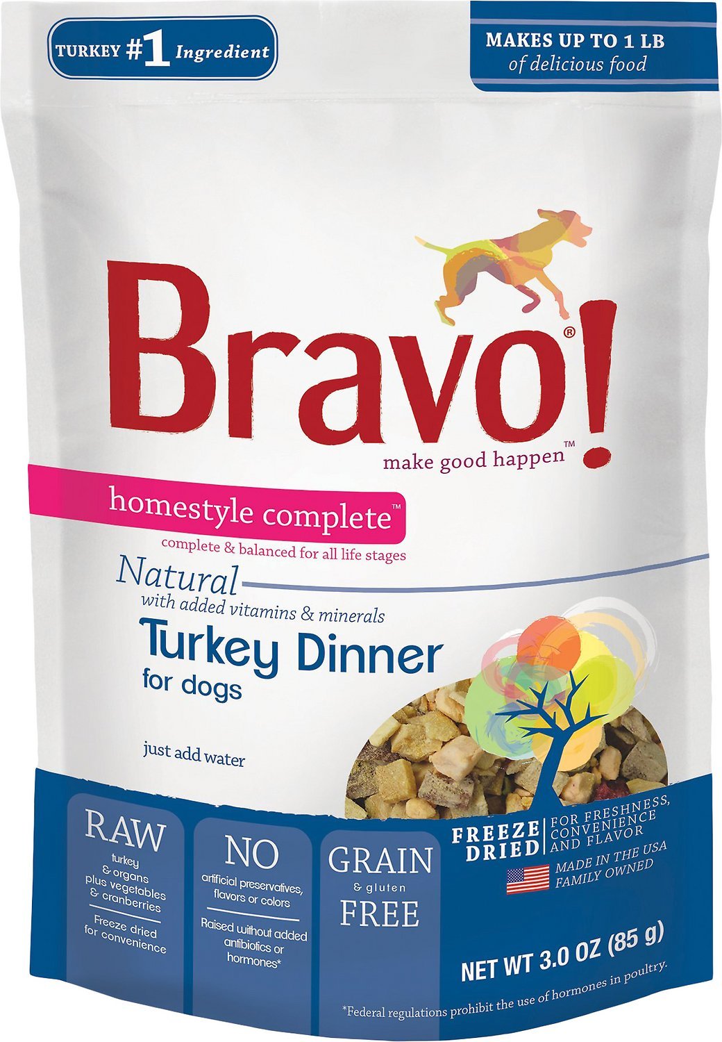 Bravo! Homestyle Complete Turkey Dinner Grain