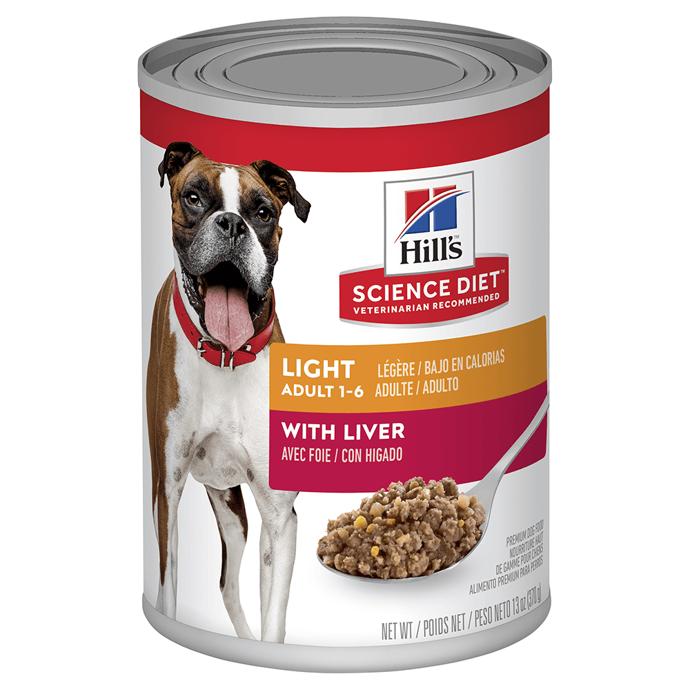 Buy Hills Science Diet Adult Light Liver Canned Dog Food Online