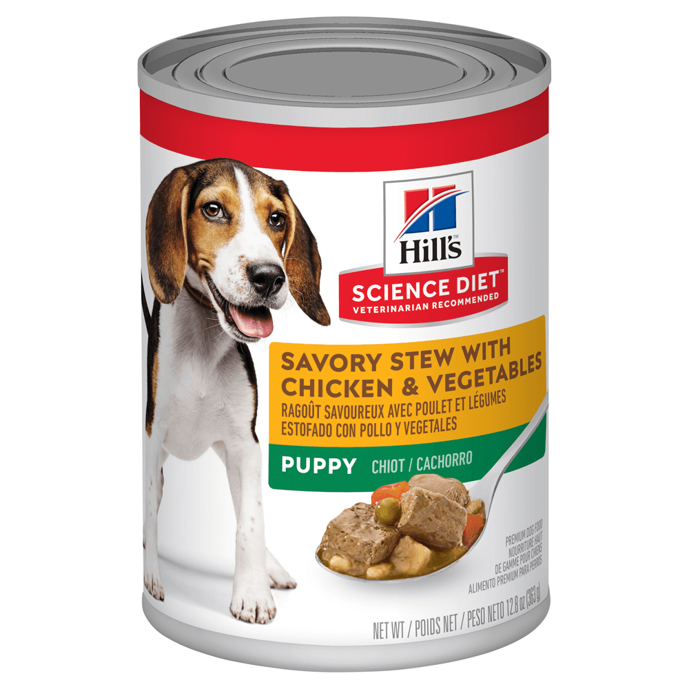 Buy Hills Science Diet Puppy Savory Stew Chicken And Vegetable Canned ...