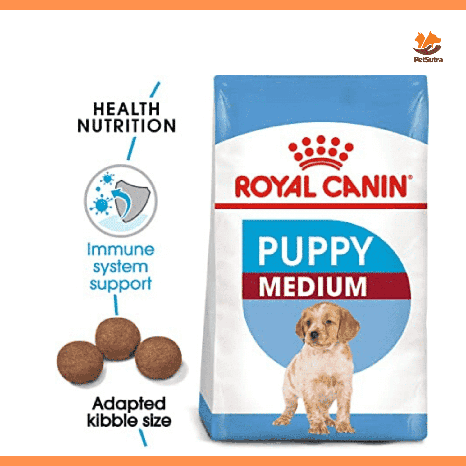 Buy Royal Canin Puppy Food for Medium Breeds (4Kg) Online