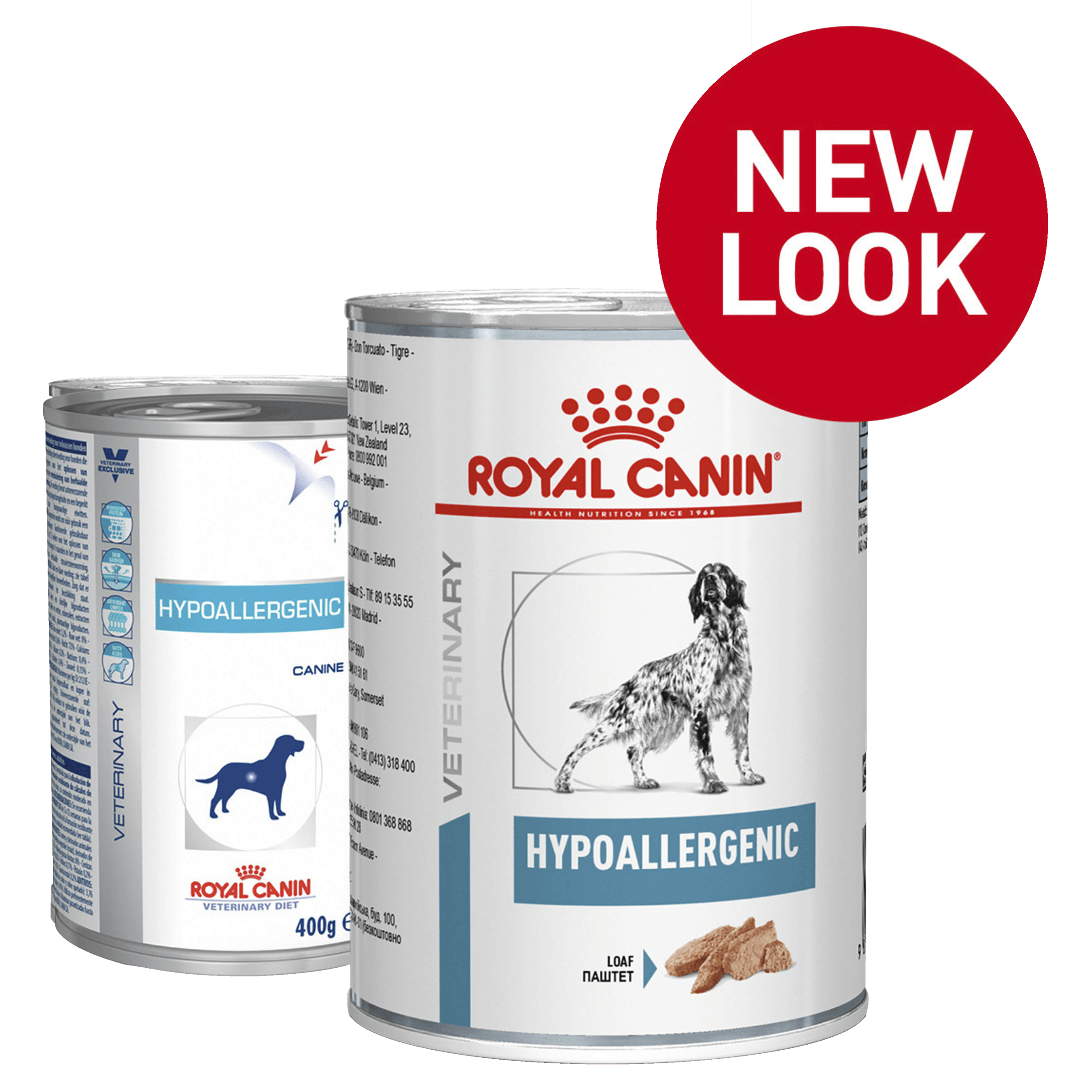 Buy Royal Canin Veterinary Hypoallergenic Wet Dog Food Cans Online ...