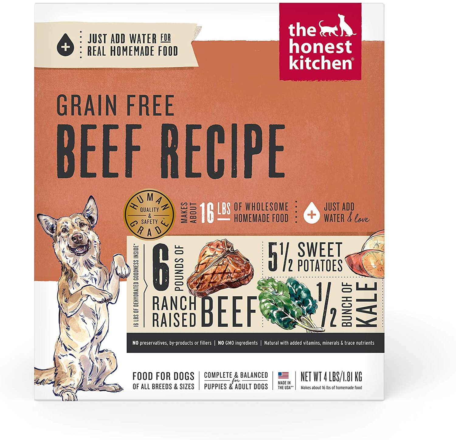 Buy The Honest Kitchen Human Grade Dehydrated Grain Free ...