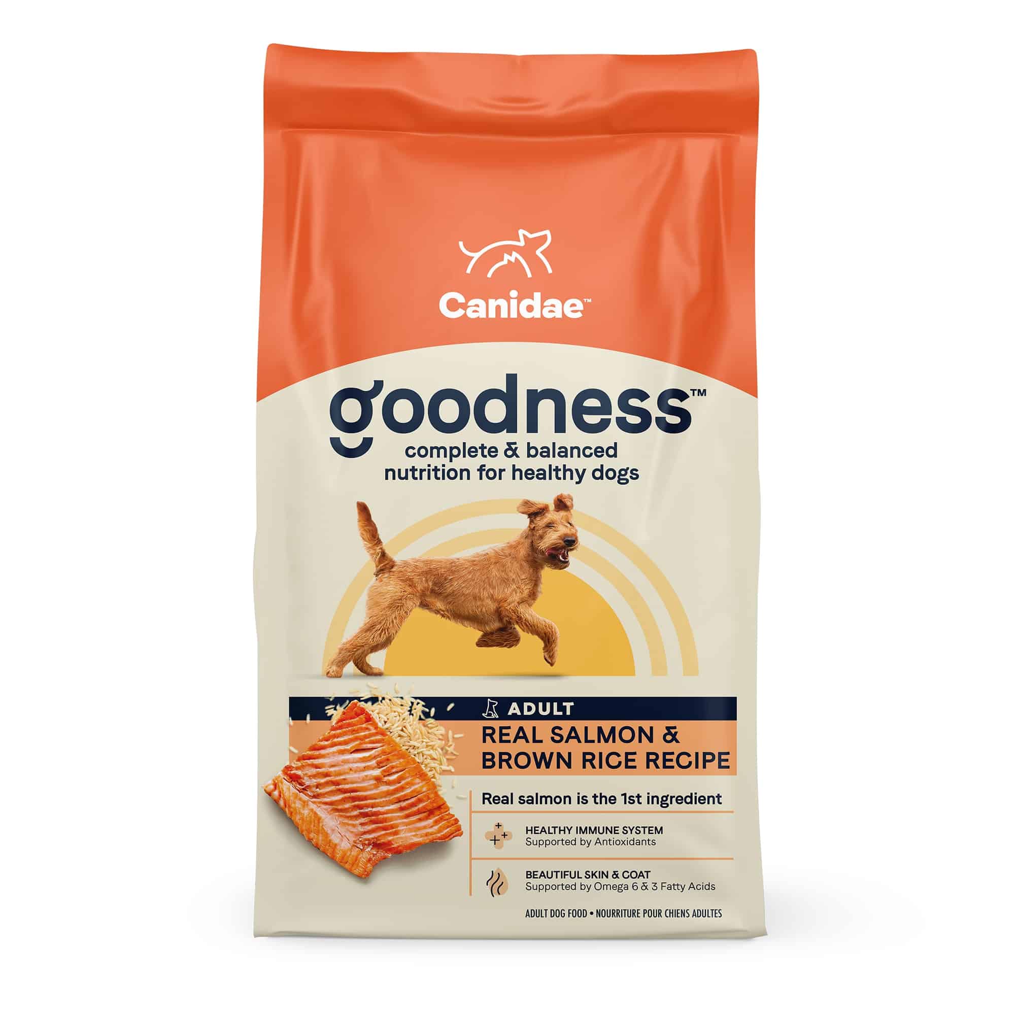 Canidae Goodness Adult Salmon &  Brown Rice Dry Dog Food, 25 lbs.