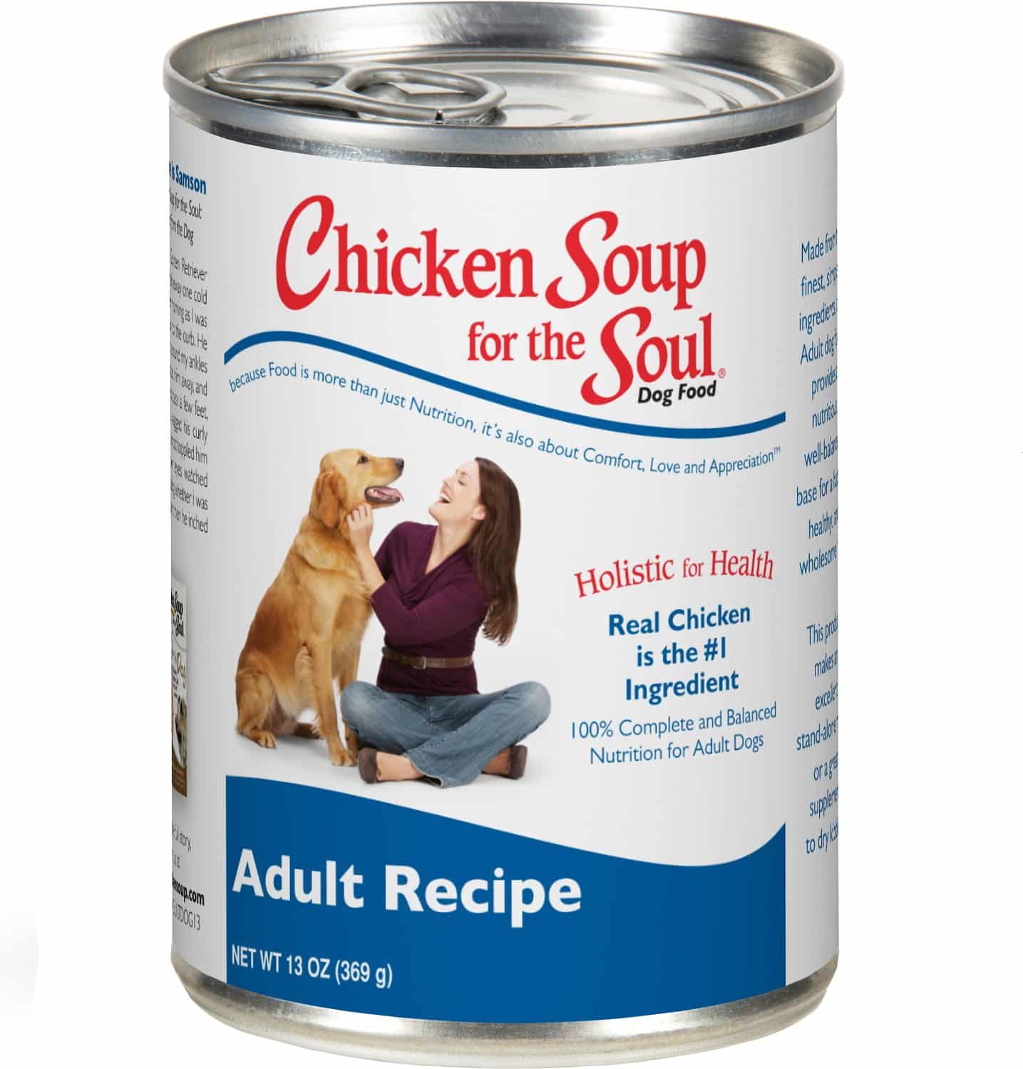 Chicken Soup for the Soul Adult Canned Dog Food, 13