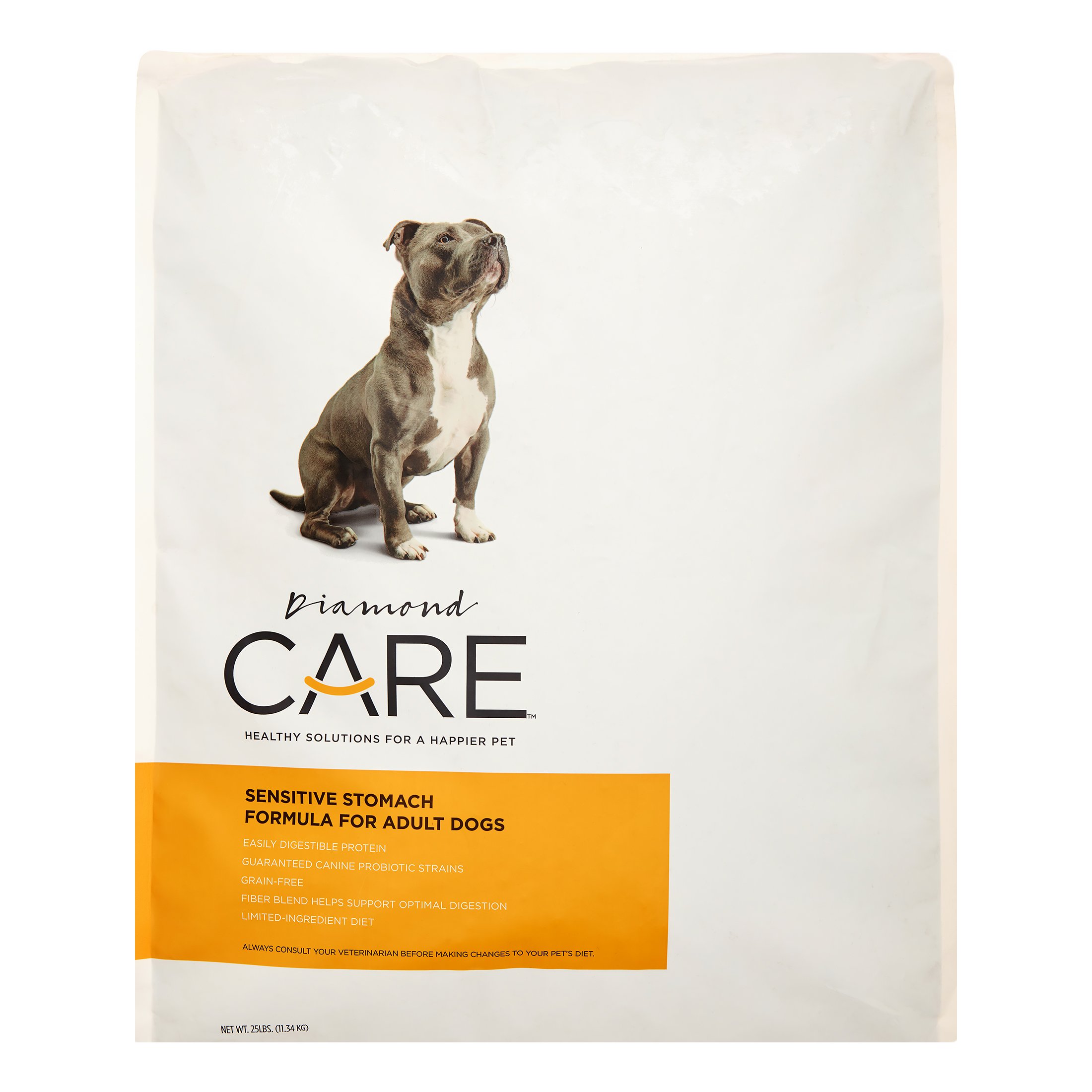 Diamond Care Sensitive Stomach Dry Dog Food, 25 Lb ...