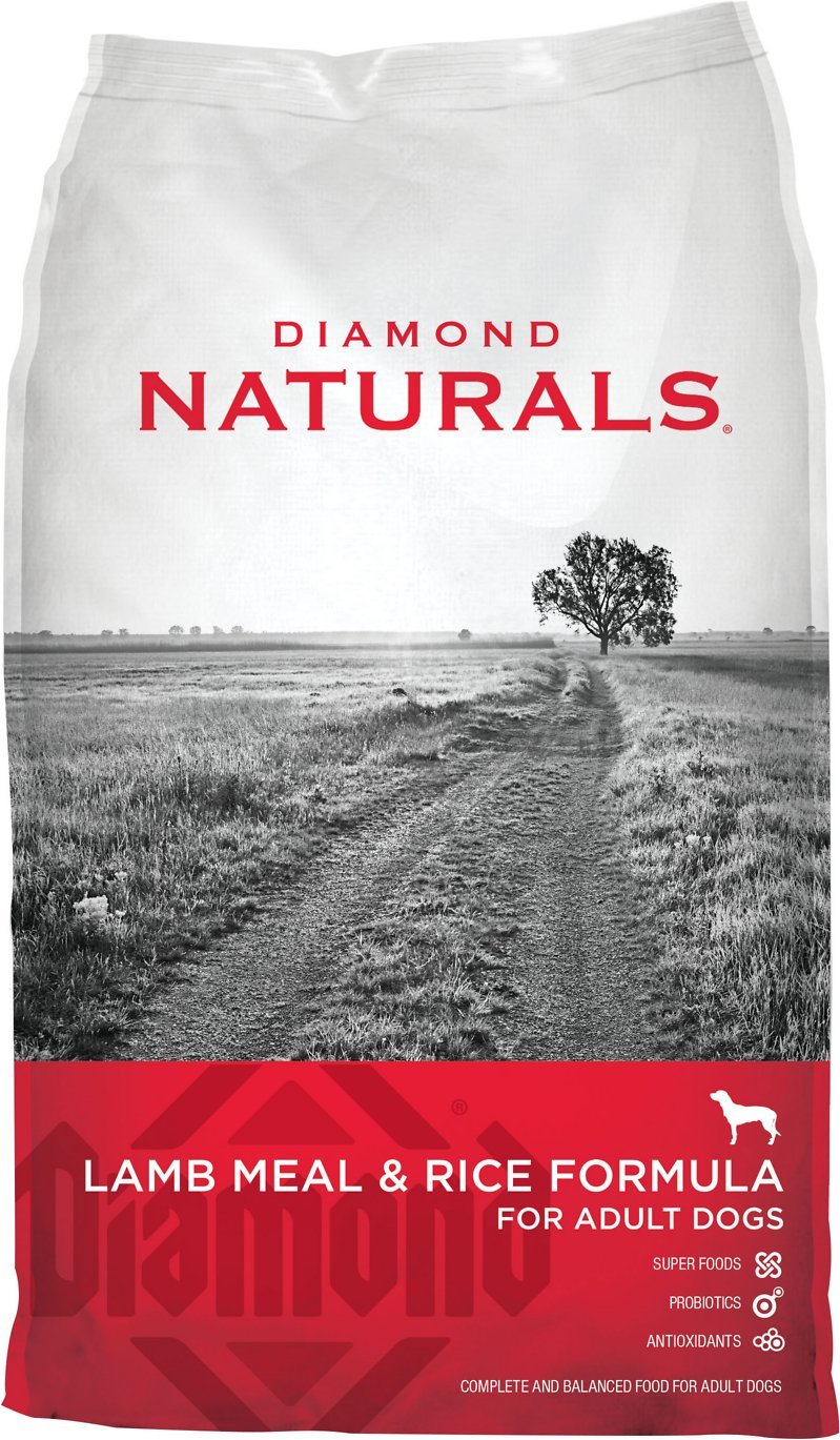 Diamond Naturals Lamb Meal &  Rice Formula Adult Dry Dog ...