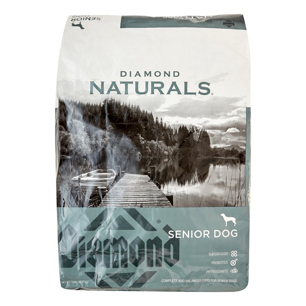 Diamond Naturals Senior Dry Dog Food, 35 Lb