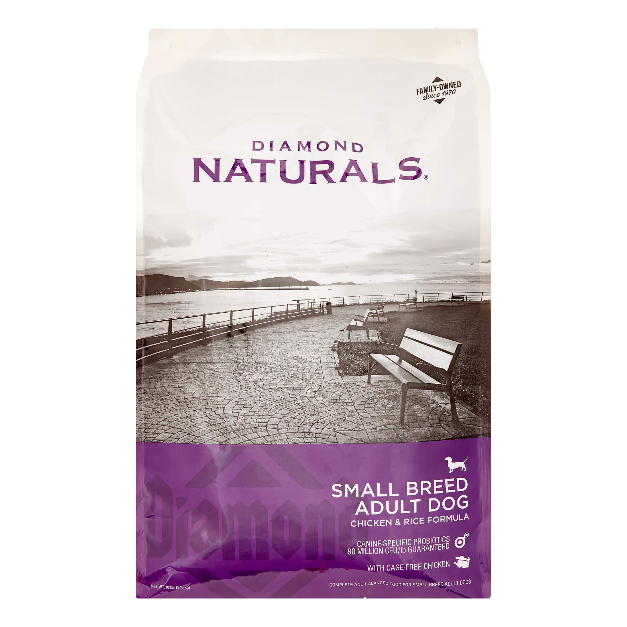 Diamond Naturals Small Breed Chicken &  Rice Formula Dry Dog Food, 18 Lb ...