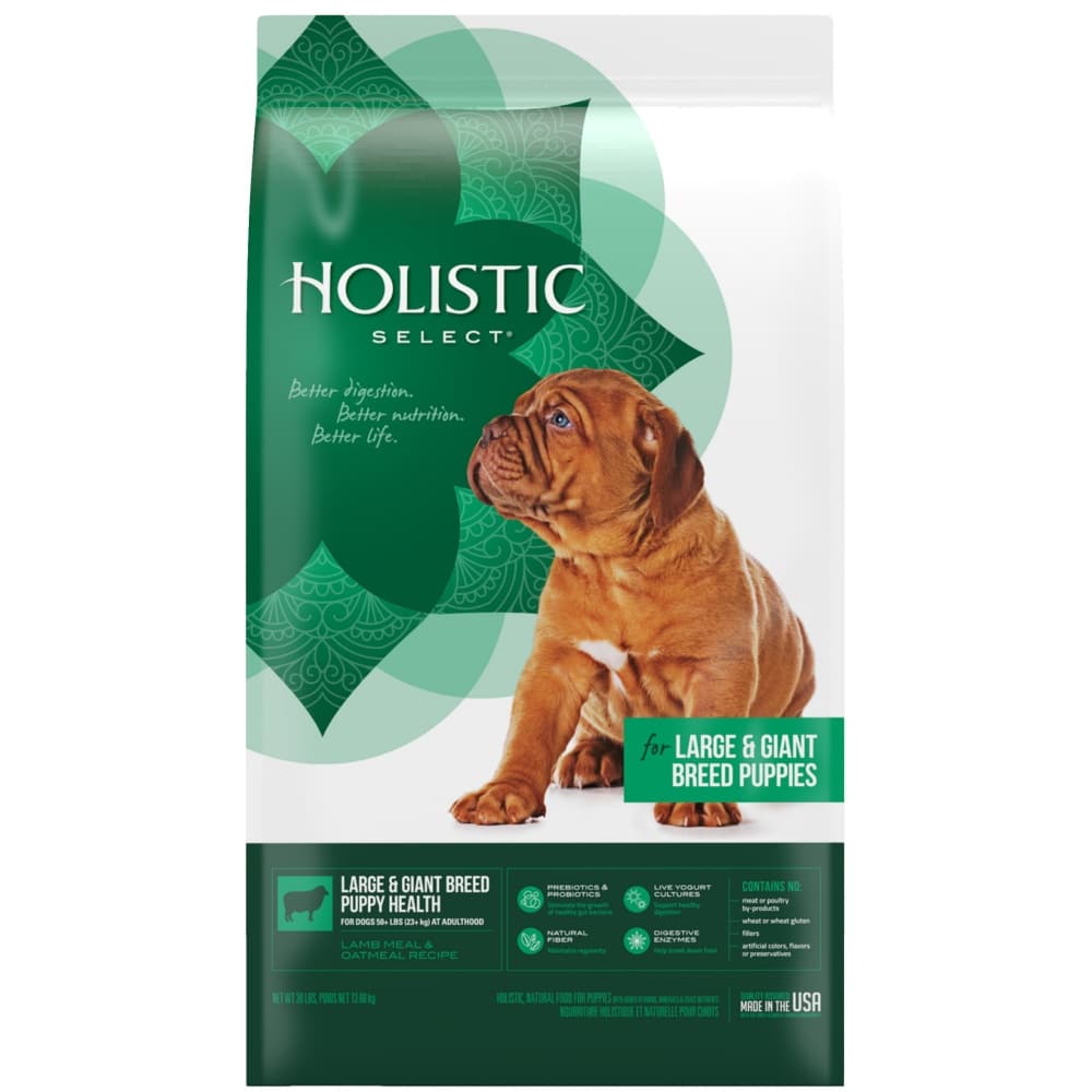 Holistic Select Natural Large &  Giant Breed Puppy Health Lamb Meal and ...