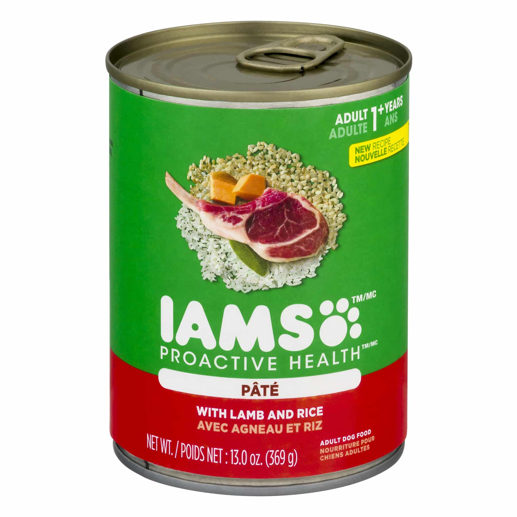 Iams Premium Dog Food With Lamb &  Rice, 13.0 Oz