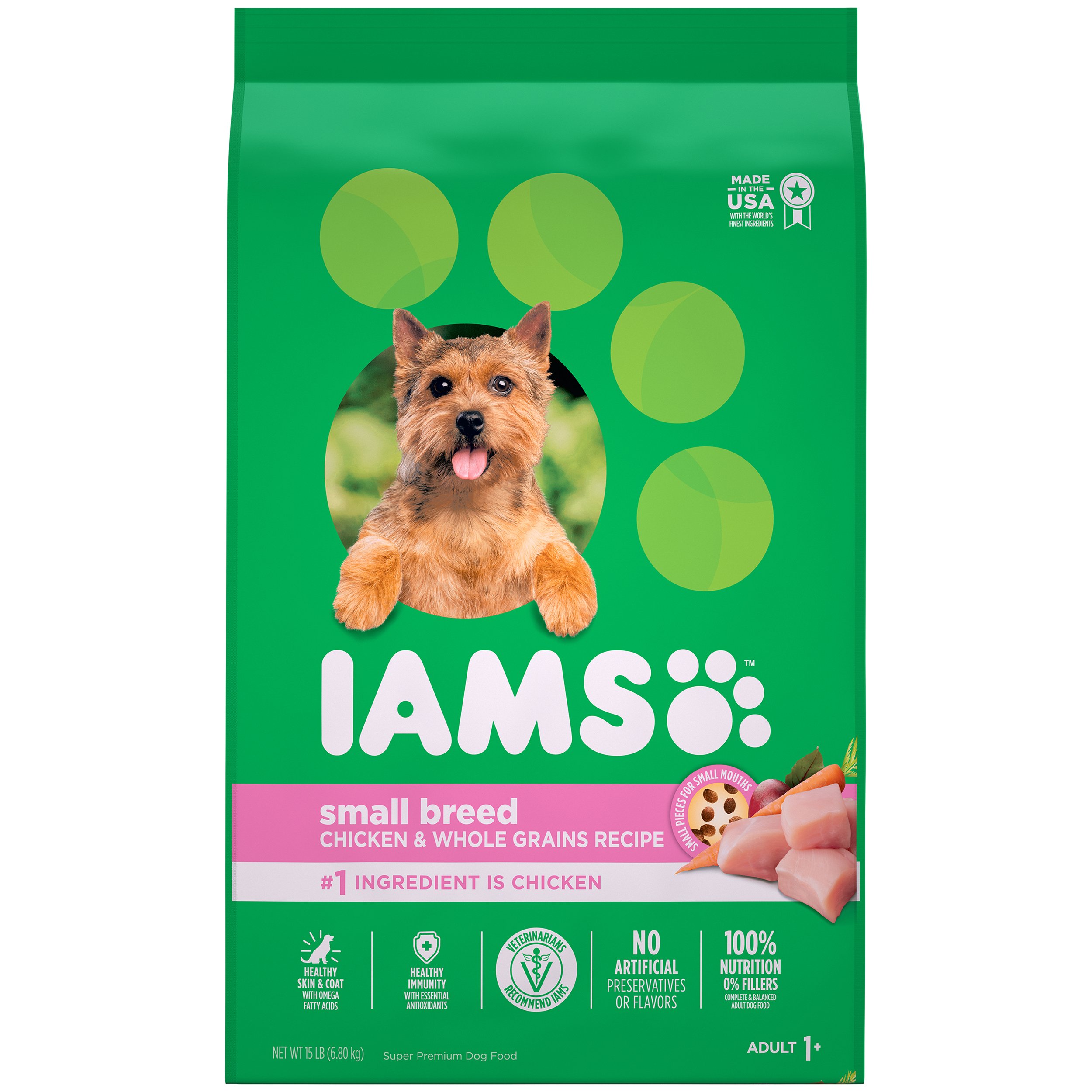 IAMS PROACTIVE HEALTH Small &  Toy Breed Adult Dry Dog Food ...