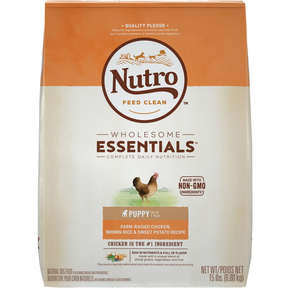 Nutro Wholesome Essentials Puppy Chicken, Brown Rice ...