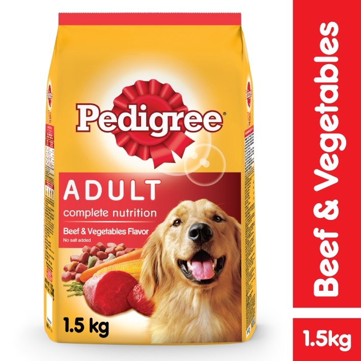 PEDIGREE® Bundle Adult Beef &  Vegetables Dry Dog Food(1 ...