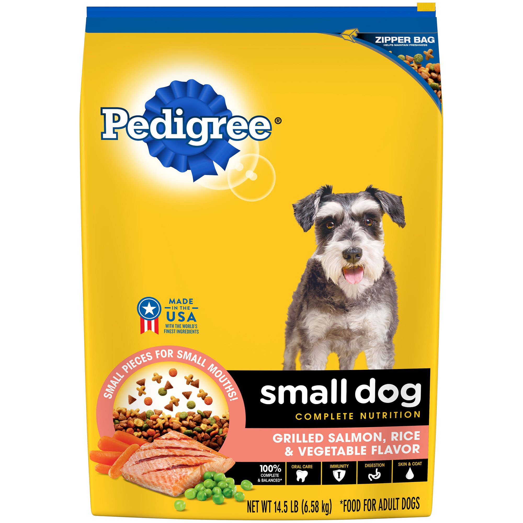 Pedigree Small Dog Adult Complete Nutrition Grilled Salmon ...