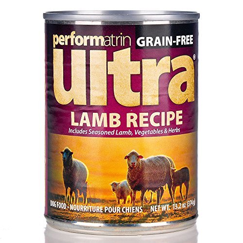 Performatrin Ultra Grain Free Lamb Recipe Adult Canned Dog Food 13.2 oz ...