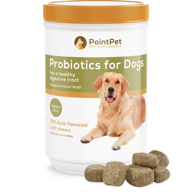 Probiotics for Dogs, Complete Chewable Probiotic ...