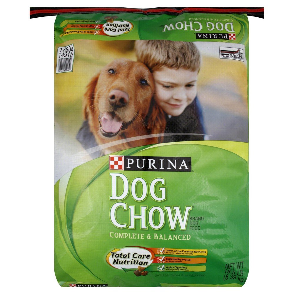 Purina Complete &  Balanced Dog Food Dog Chow 18.5 lbs delivery