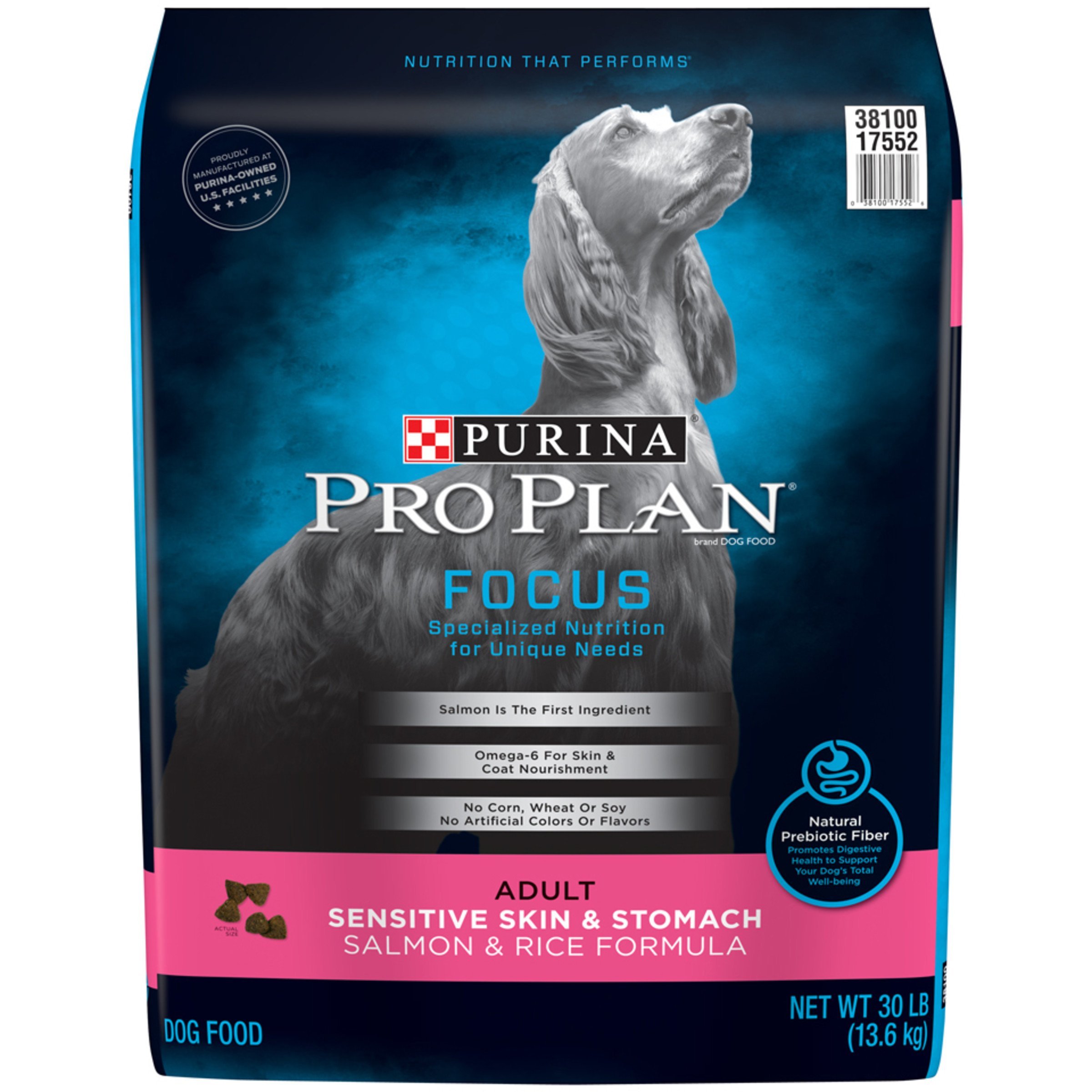 Purina Pro Plan Dry Dog Food Focus Adult Sensitive Skin Stomach Salmon ...