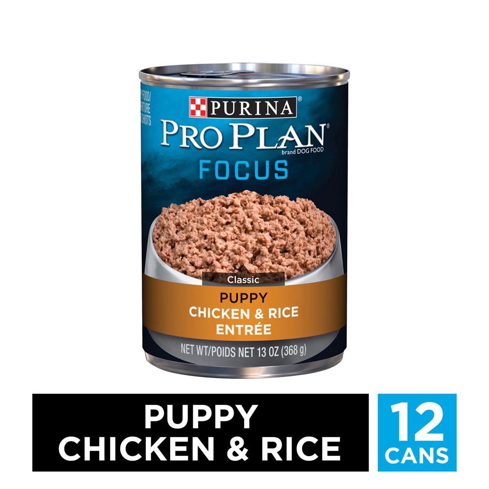 Purina Pro Plan Focus Puppy Chicken &  Rice Canned Dog Food  Petsense
