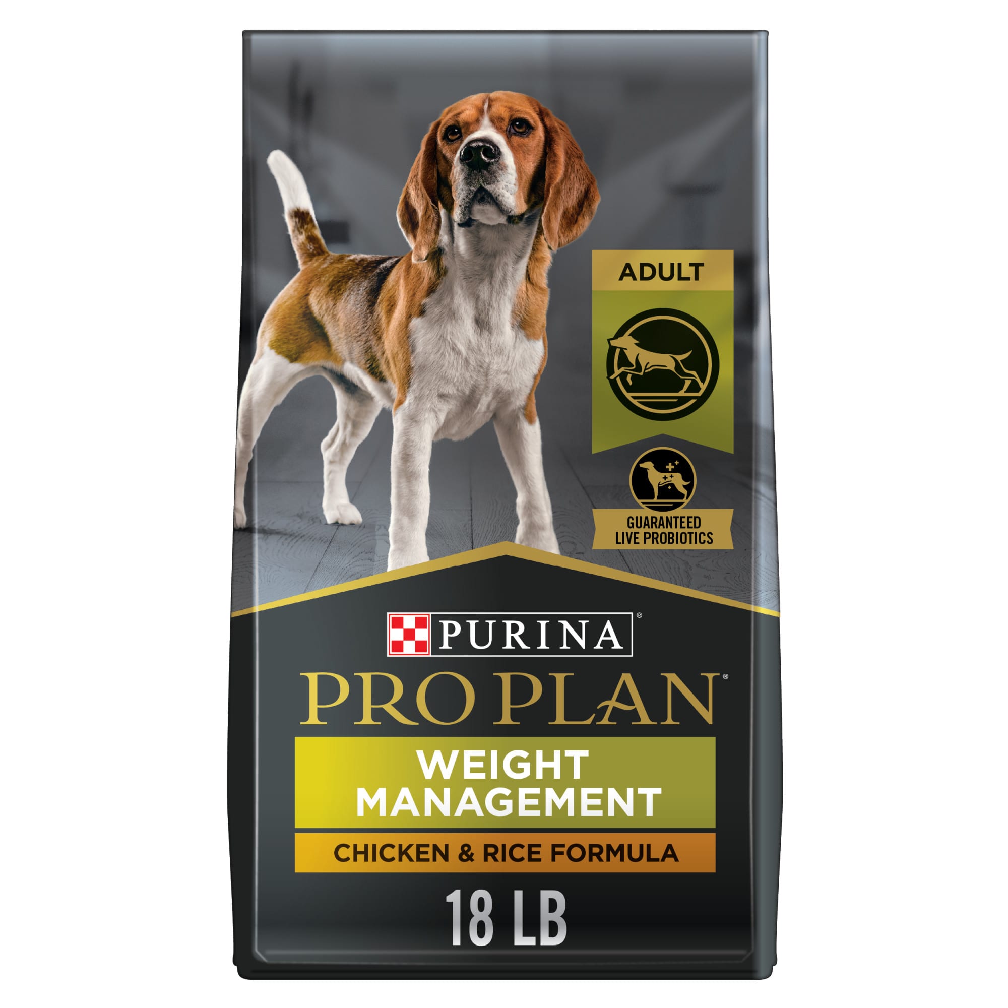 Purina Pro Plan High Protein Weight Management Chicken &  Rice Formula ...