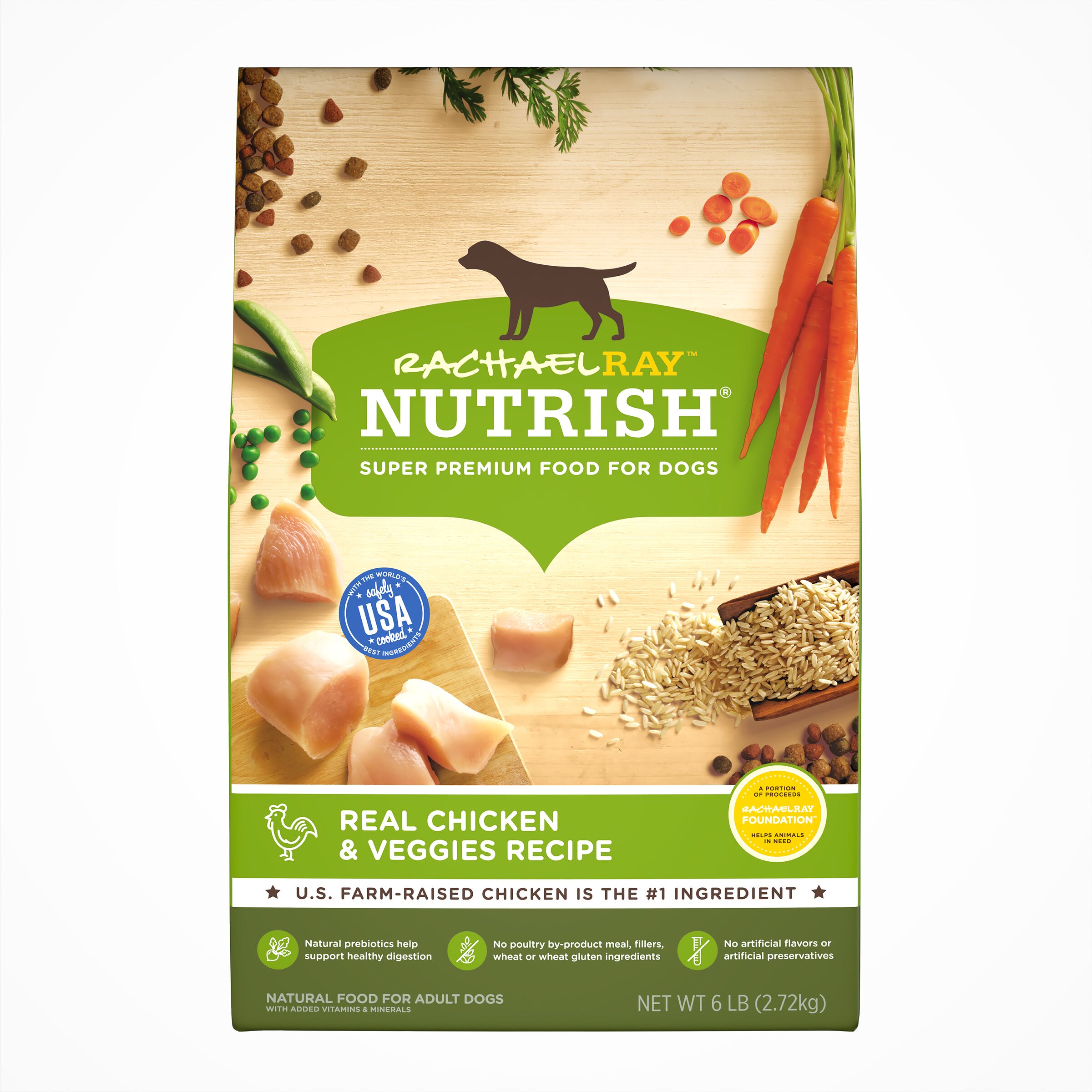 Rachael Ray Nutrish Natural Dry Dog Food, Real Chicken ...