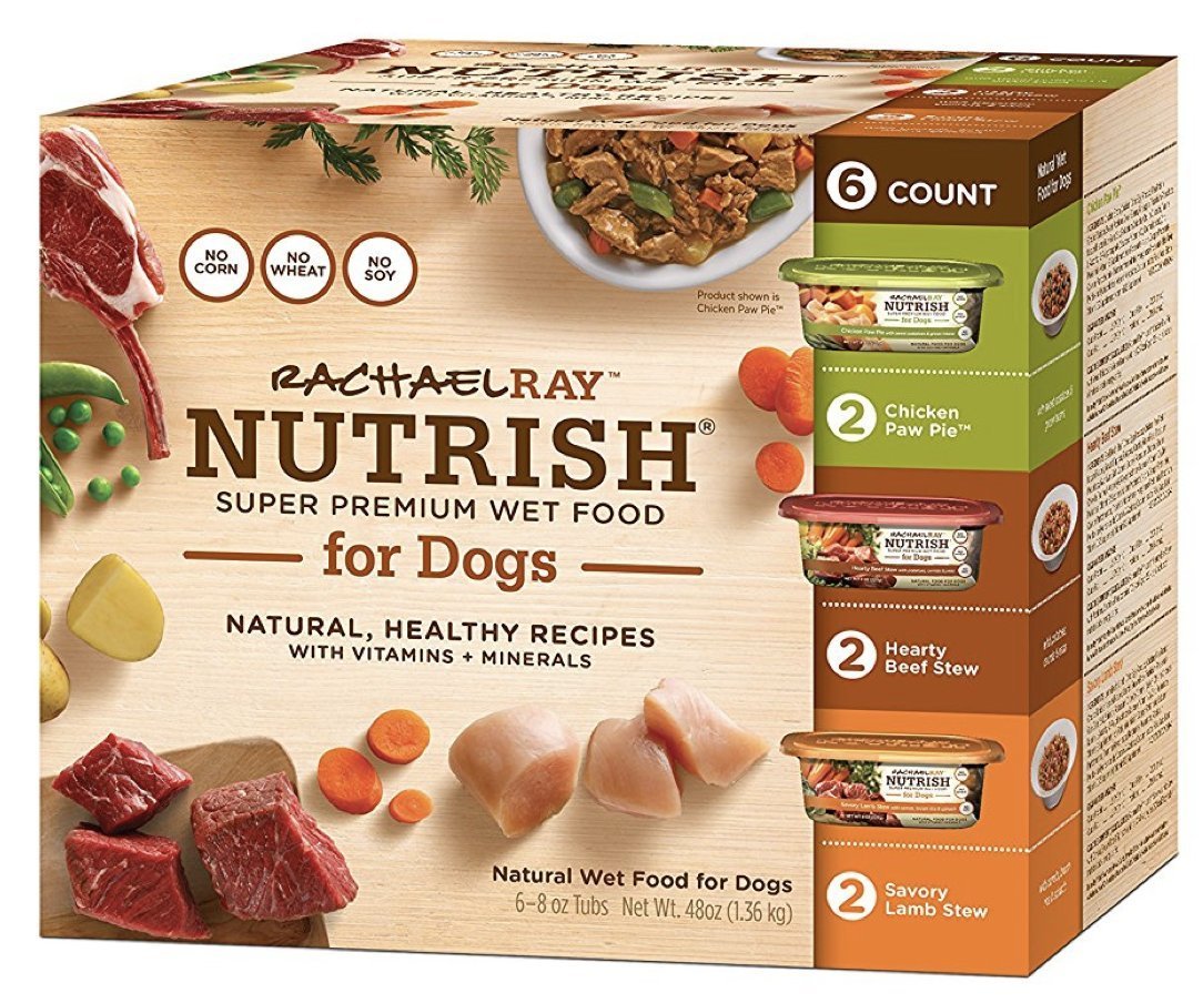 Rachael Ray Nutrish Natural Wet Dog Food, Grain Free ...
