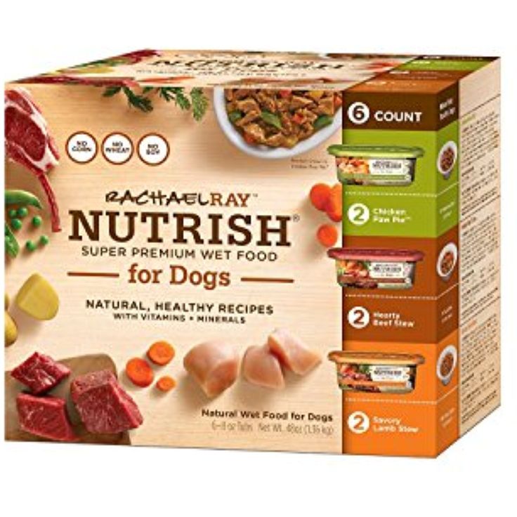 Rachael Ray Nutrish Natural Wet Dog Food, Variety Pack ...