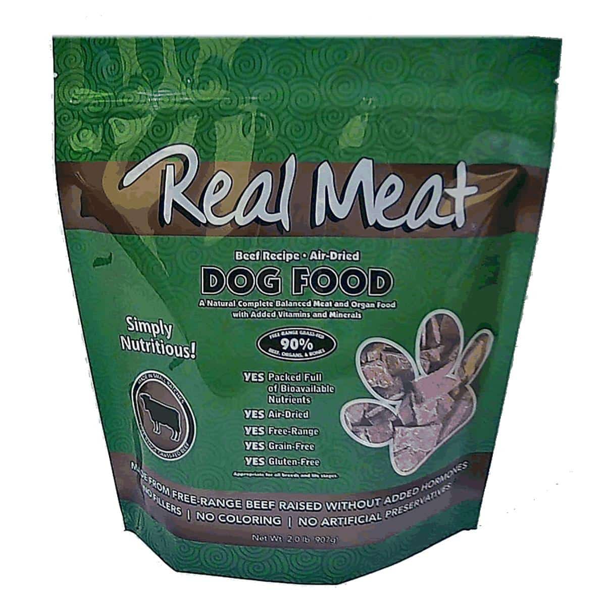 Real Meat Beef Dog Food with Same Day Shipping