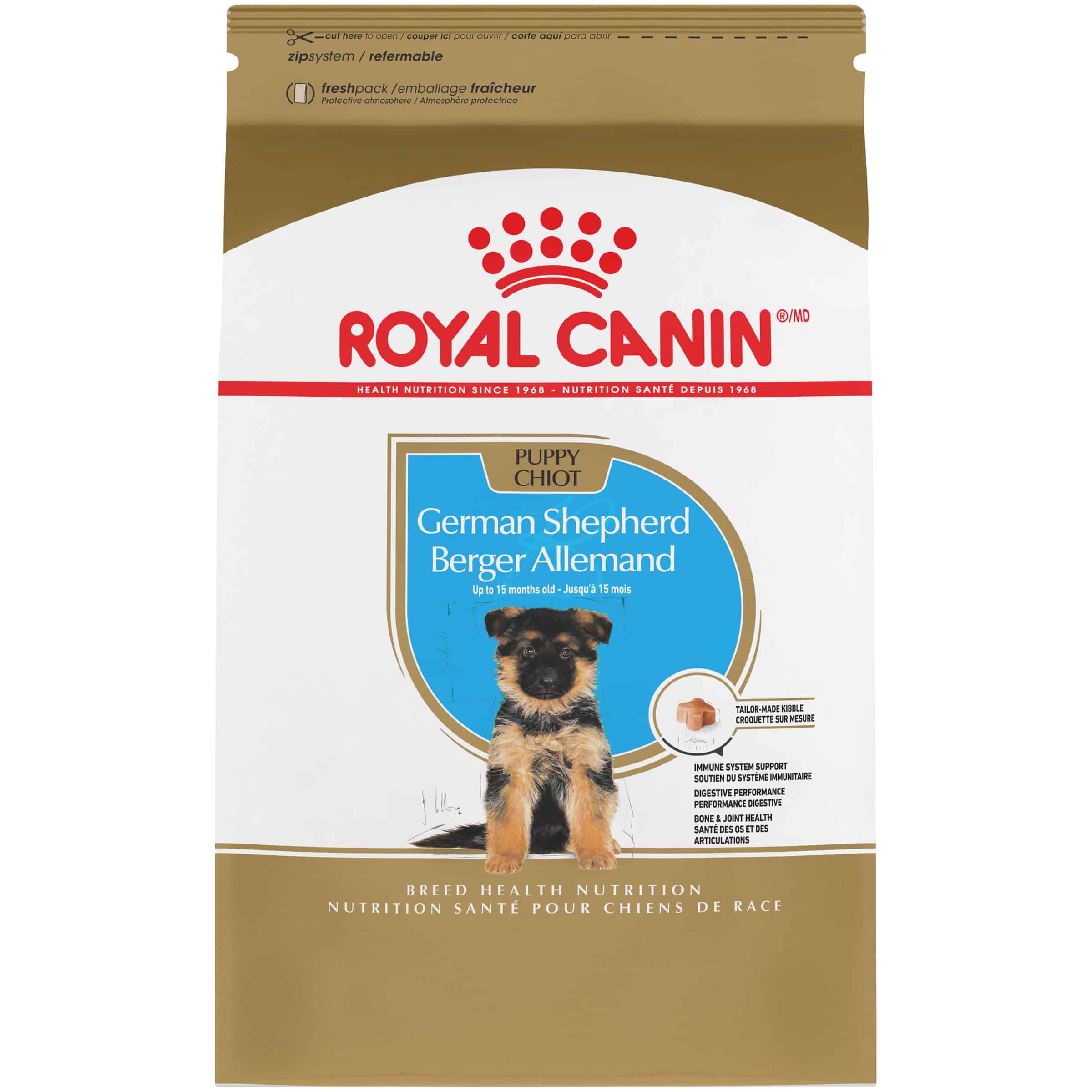 Royal Canin German Shepherd Puppy Dry Dog Food, 30 lb