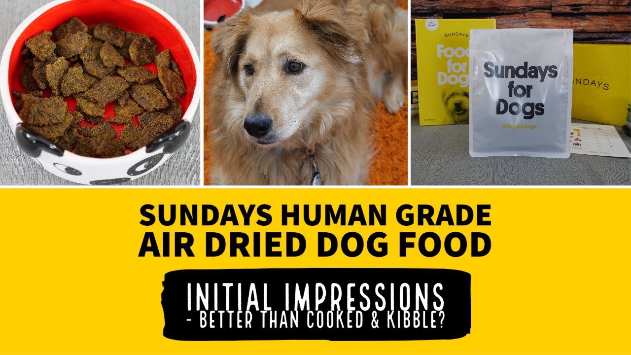 Sundays Air Dried Human Grade Dog Food
