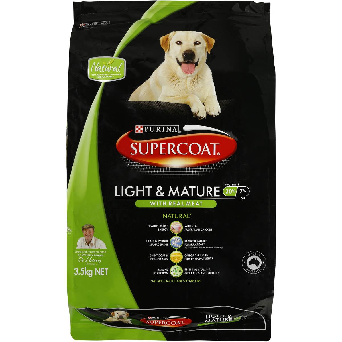 Supercoat Senior Dog Food Light &  Mature Healthy Weight 3 ...