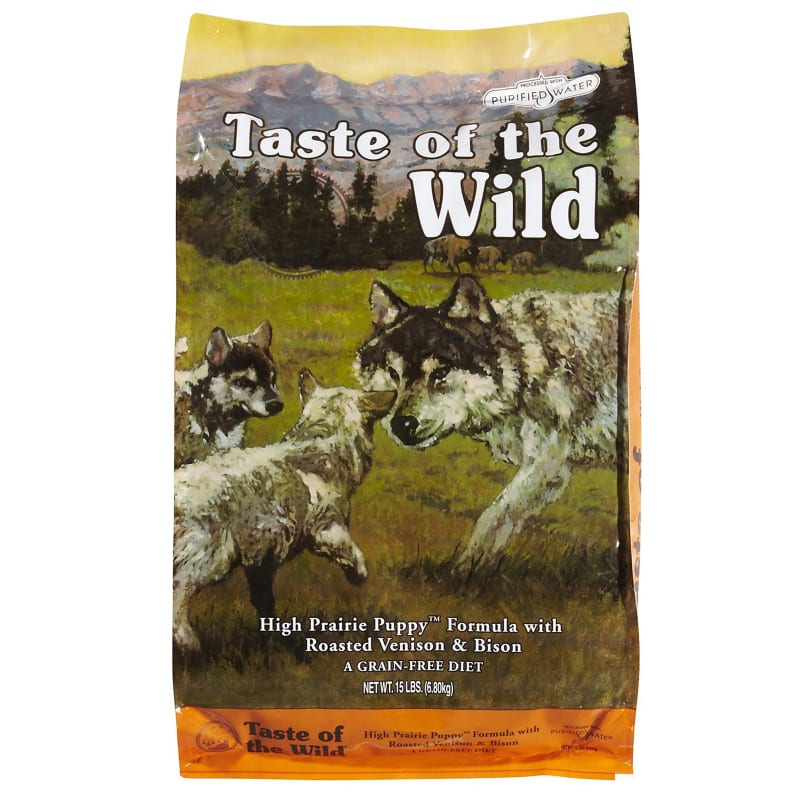 Taste of the Wild High Prairie Puppy 30 lb. Dry Dog Food  205870
