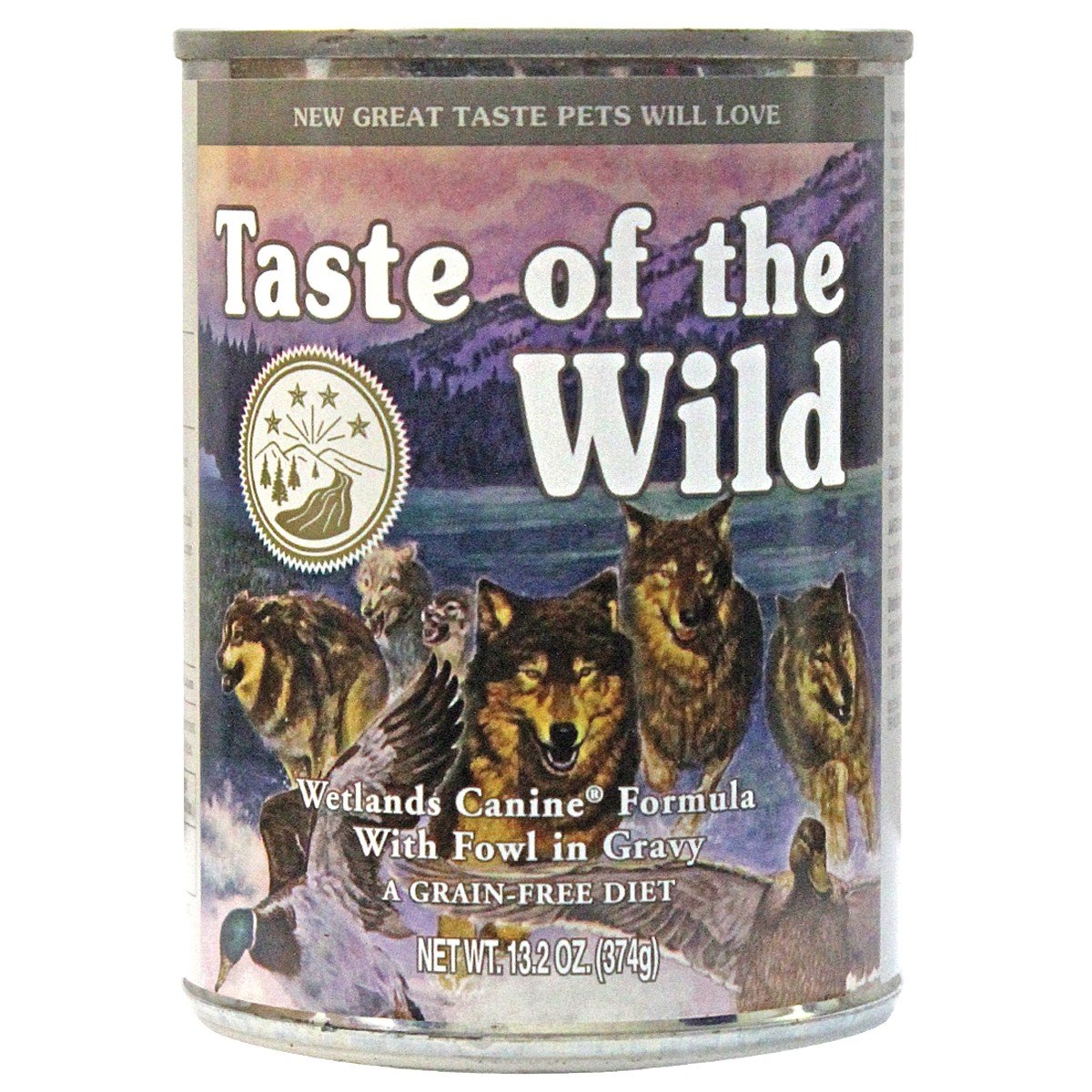 Taste of the Wild Wetlands Canine Canned Dog Food roasted ...
