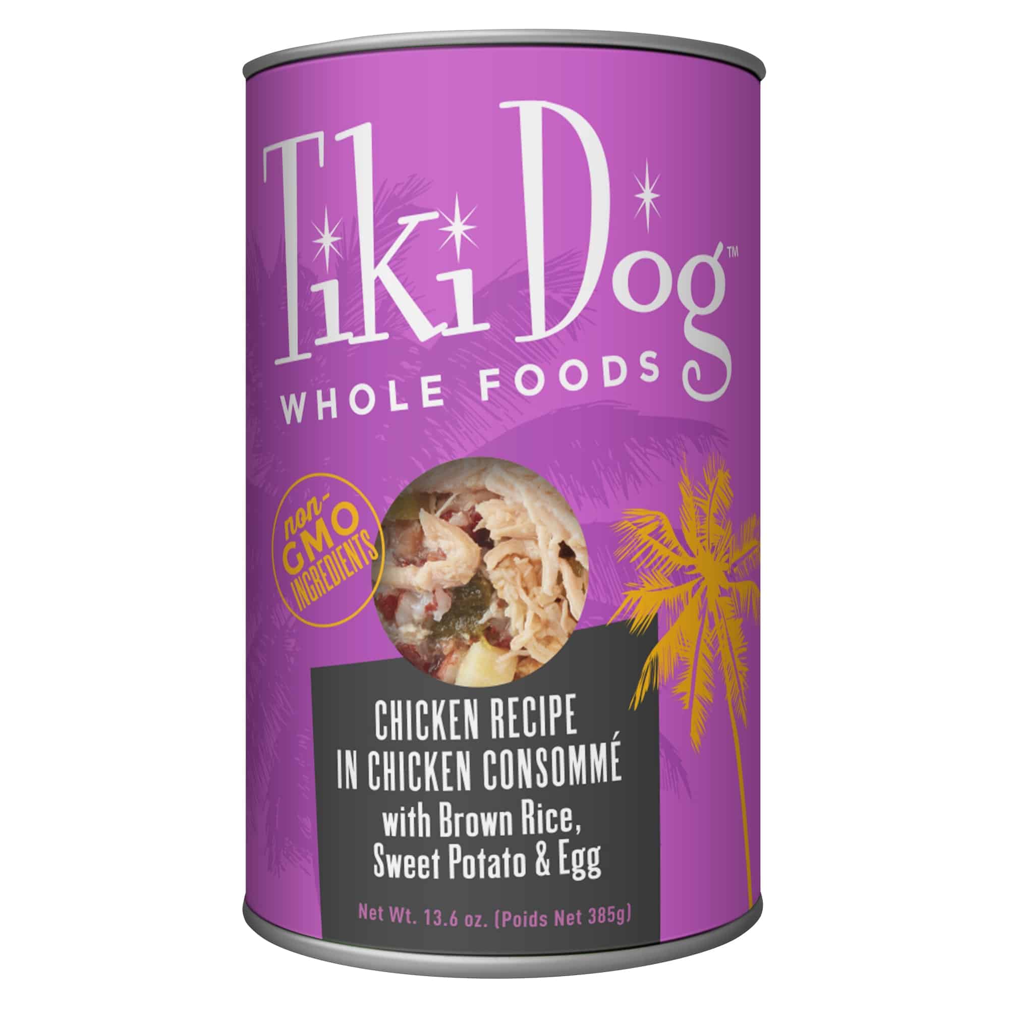 Tiki Dog Whole Foods Chicken Recipe in Chicken Consomme Wet Dog Food ...