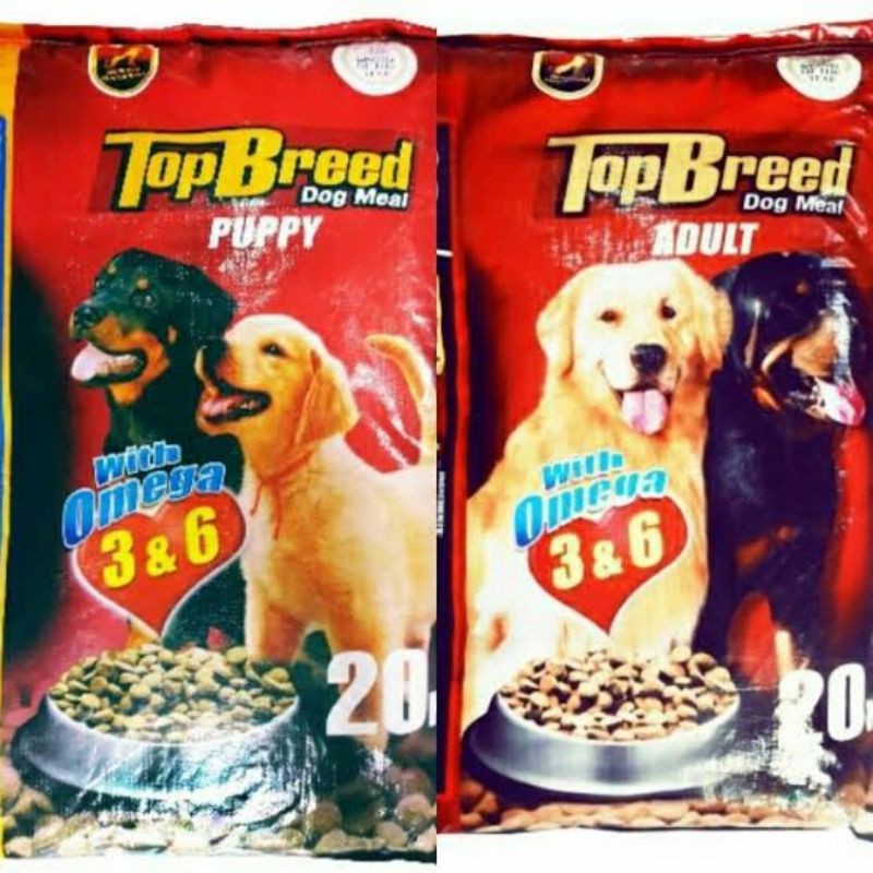Top Breed Dog Food Adult/Puppy 1kg