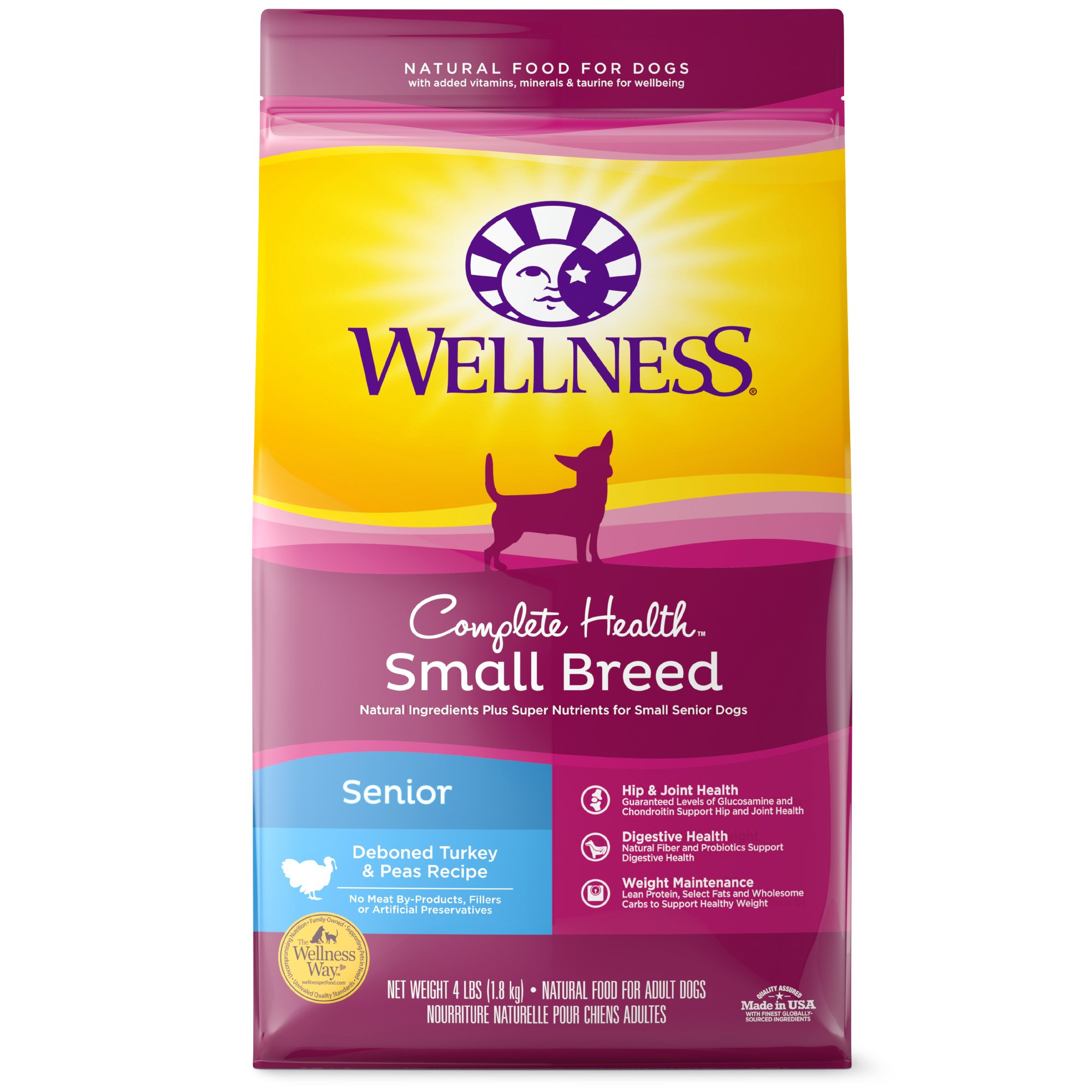 Wellness Complete Health Natural Small Breed Senior Health ...