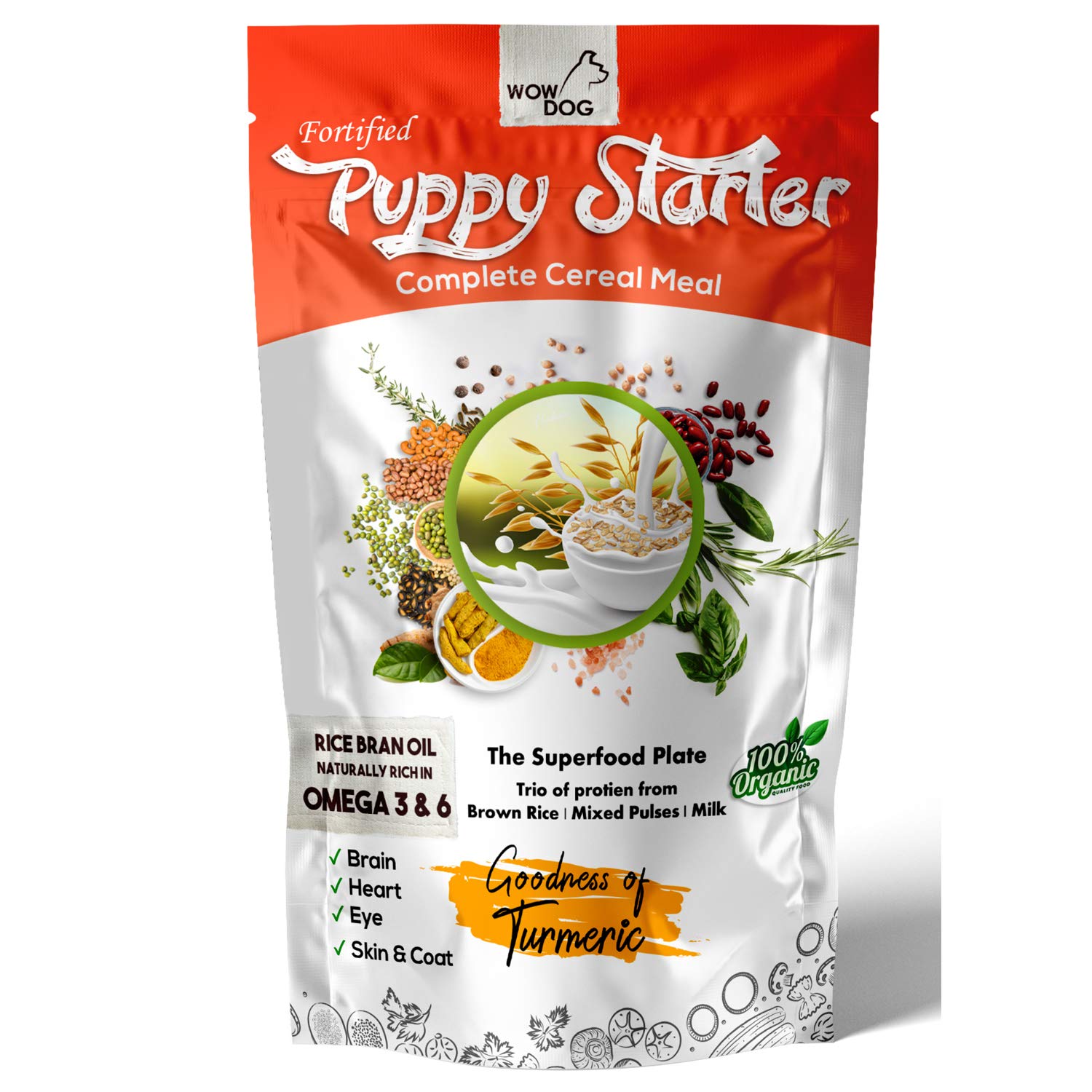 WOW DOG Complete Fortified Nutrition Puppy cerelac Starter Dog Food ...